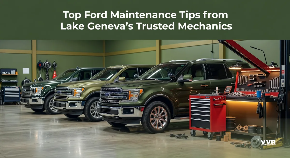 Top Ford Maintenance Tips from Lake Geneva’s Trusted Mechanics